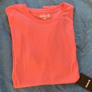 Men’s Hurley XL NWT PINK TEE